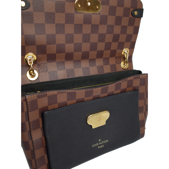 Louis Vuitton Damier Vavin PM Shoulder Bag Noir Black - Picture 8 of 9